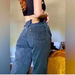 Vintage Levi’s 950 Black Jeans